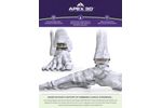 APEX 3D - Total Ankle Replacement System - Brochure