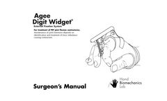 Age Digit Widget - External Fixation System - Manual
