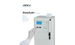 Medica - Model EasyLyte - Electrolyte Analyzers - Brochure