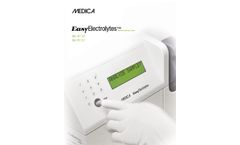 Medica - Model Easy - Electrolyte Analyzers - Brochure
