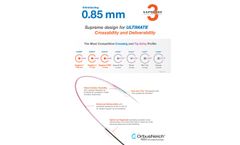 Sapphire PSG - Model 3 0.85 mm - Coronary Dilatation Catheter - Datahseet