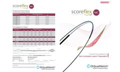 Scoreflex - Model NC - Coronary Dilatation Catheter - Datasheet