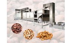 Taizy - Continuous Chain Plate Tunnel Oven with Cooling Part
