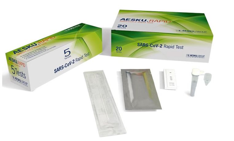 Aesku - Rapid SARS-CoV-2 Antigen Tests Kit