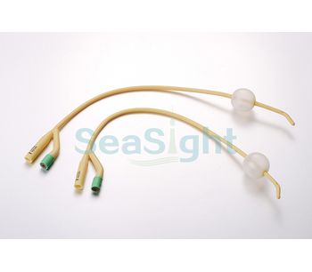 SeaSight - Model SH0104 - 2-Way Tiemann Foley Catheter