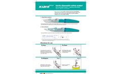 Kiato - Sterile Disposable Safety Scalpel - Brochure