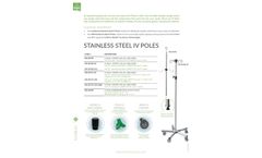 Surgmed - Stainless Steel IV Pole - Brochure