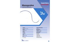 Monoprolen - Model PP - Non-Absorbable Surgical Suture - Brochure