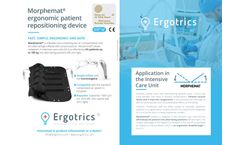 Morphemat - Ergonomic Patient Repositioning Device - Brochure