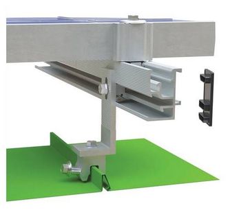 Solar Snap Solar Racking System For Snap Lock Short Standing Seam Metal ...