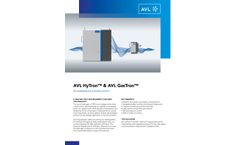 AVL - Model HyTron - During Fuel Cell System - Brochure