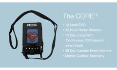 The CORE12 ECG Monitor by ACS Diagnostics - Video
