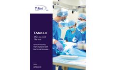 T-Stat - 2.0 -  Reconstructive Free Flap Monitoring - Brochure
