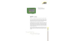 OTT HydroMet - Model CBS - Compact Bubbler Sensor for Surface Water Level Monitoring - Brochure
