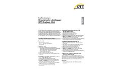 OTT Orpheus Mini - Groundwater Datalogger - Brief Instructions Manual