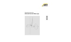 Model C31 - Universal Current Meter - Operating Instructions Manual