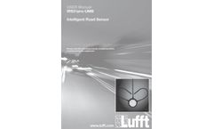 Lufft - Model IRS31Pro-UMB - Intelligent Passive Road Sensor - Manual