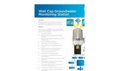 OTT Sutron - Well Cap Groundwater Monitoring Station - Brochure
