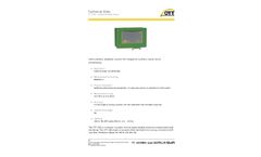 OTT Hydromet - Model CBS - Compact Bubbler Sensor - Datasheet