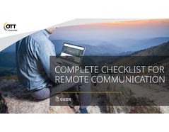 Your Complete Checklist for Remote Communication