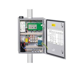 System Cabinets With Integrated Components for Automatic Weather Stations-2