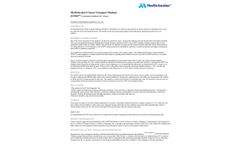 MedSchenker - Model STM - Smart Transport Medium 1.5 Ml Vial  - Manual