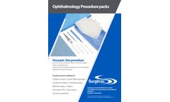 Ophthalmic Procedure Packs - Brochure
