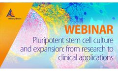 Pluripotent stem cell culture and expansion: from research to clinical applications (WEBINAR) - Video