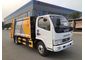 Dongfeng 6m3 compactor garbage truck is ready to start