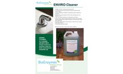 BioEnzymes - Environmentally Cleaner - Brochure
