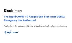 Healgen Rapid COVID-19 Antigen Self Test Procedure - Video