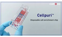 Cellpuri, Disposable Cell Enrichment Chip from Curiosis - Video