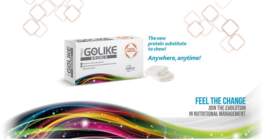 PKU GOLIKE KRUNCH - Practical and Flexible Protein Substitute