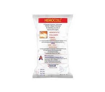 EnColl Hemocoll - Absorbable Sterile Fibrillar Collagen for Dental Surgery