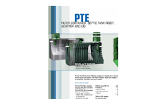 PTA Filter Container, Septic Tank Riser, Adaptor and Lid Brochure