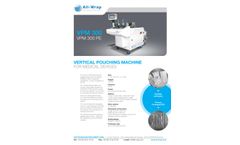 All-Wrap - Model VPM 300 - Vertical Pouching Machine for Medical Devices - Brochure