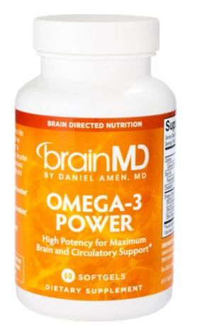 BrainMd - Omega-3 Power Softgels