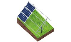 Levin - Model GMS-I - Ground Terrace Solar PV Mounting System