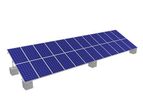 Levin - Model RM-FC - Flat Roof Concrete Base Supports Solar PV Mounting System