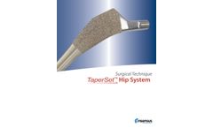 Consensus - Taperset Hip System - Brochure