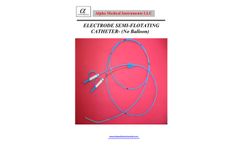 Alpha - Model Series 600 - Electrode Semi-Flotation Catheter (No Balloon) - Datasheet