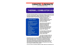 Thermal Combustor System Brochure