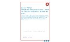 Boiler Mact Emissions Limits