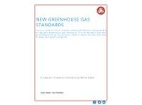 Greenhouse Gas Regulations