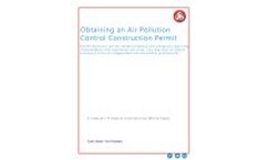 How to Obtain an Air Pollution Construction Permit Infographic