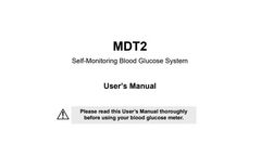EasyMax - Model MDT2 - Self-Monitoring Blood Glucose System - Manual