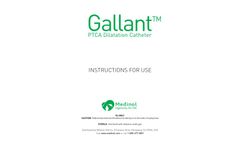 Gallant - Semi Compliant PTCA Dilatation Catheter  Instructions for use - Video