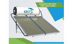 Diyi - Model FP01 - Integrative Flat Panel Solar Water Heater