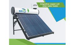 Diyi - Model P01 - Integrative Copper Coil Solar Water Heater