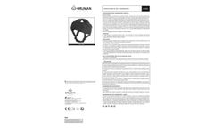 Orliman - Model H100/H101/H102 - Cranial Protection Helmet - Manual
